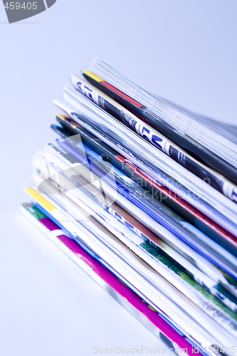 Image of Pile of Magazines