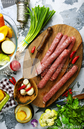 Image of sausages