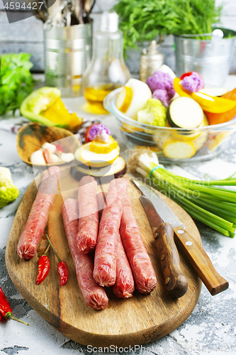 Image of sausages