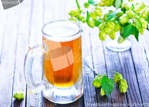 Image of fresh beer