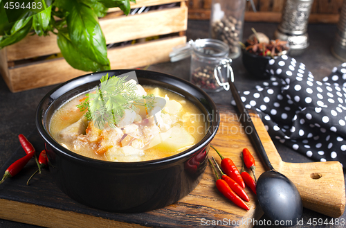 Image of chicken soup