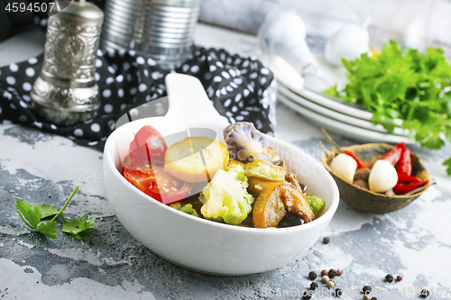 Image of baked vegetables