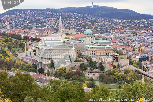 Image of Buda Castle on Castle Hill in Budapest, Hungary