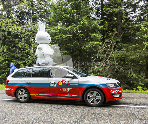 Image of Nijntje Caravan- Le Tour de France 2014