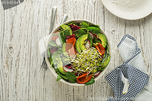 Image of Salad alfalfa sprouts