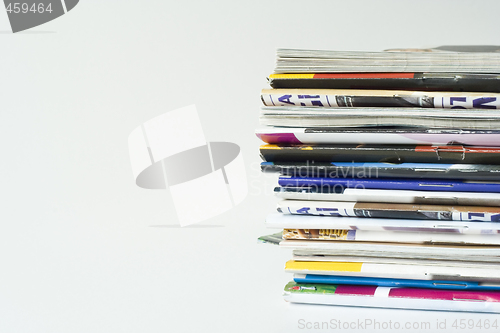 Image of Pile of magazines