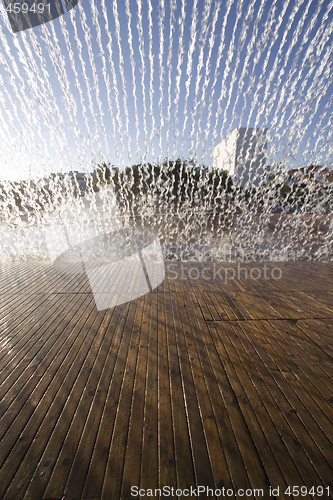 Image of water pipe fall