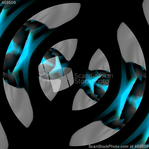 Image of Abstract 3d background