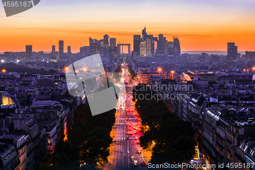 Image of la Defense in Paris