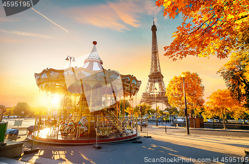 Image of Park near Eiffel tower