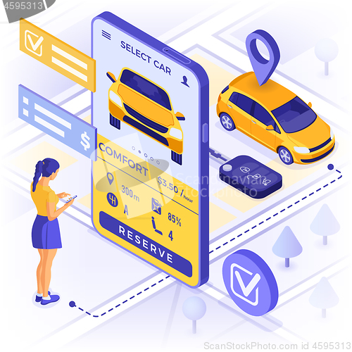 Image of Car Sharing Service Concept