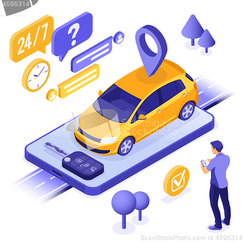 Image of Car Sharing Service Concept