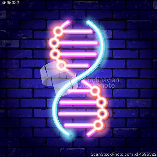 Image of DNA Neon Signboard