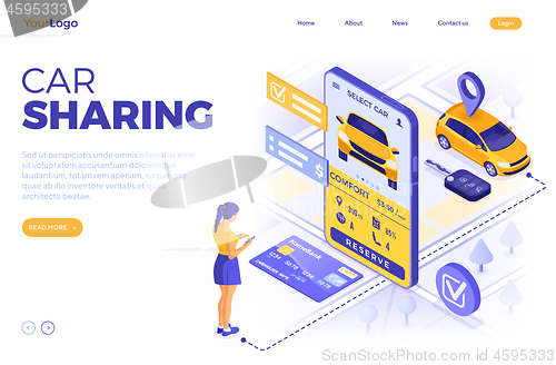 Image of Car Sharing Service Concept