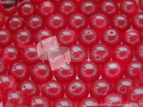 Image of Red beads