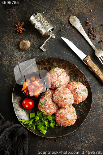 Image of raw cutlets