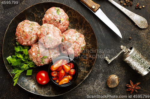 Image of raw cutlets