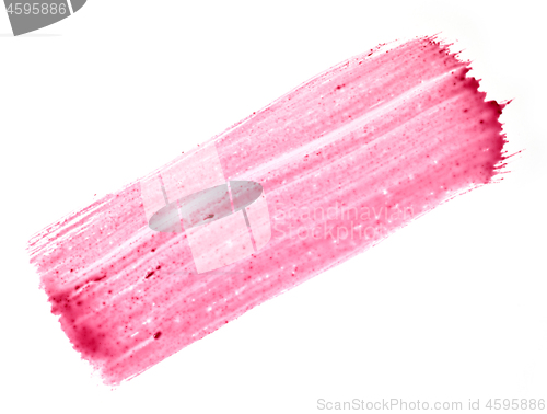 Image of black currant sauce on white background