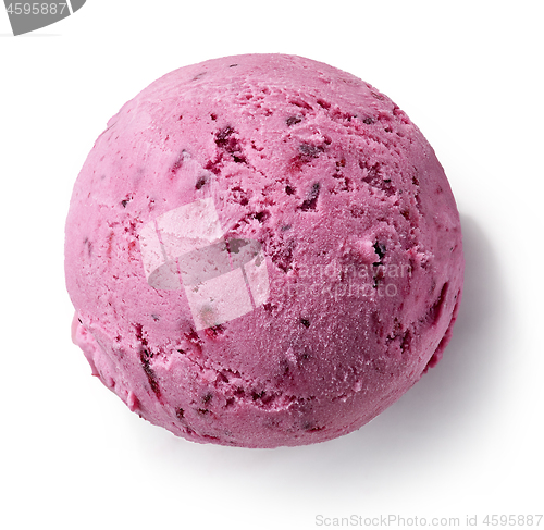 Image of pink ice cream scoop