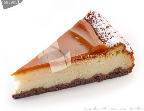 Image of piece of cheesecake