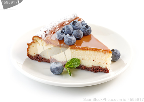 Image of piece of cheesecake