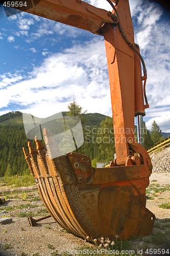 Image of Backhoe bucket