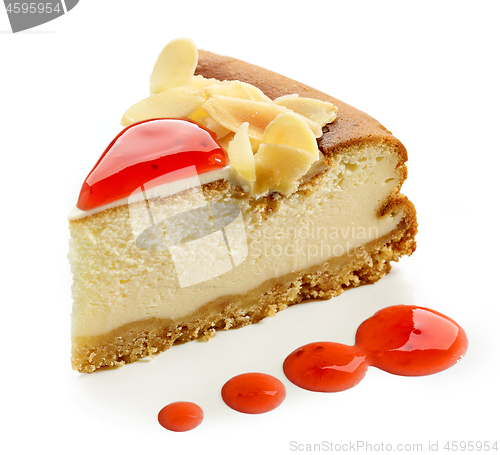 Image of piece of cheesecake