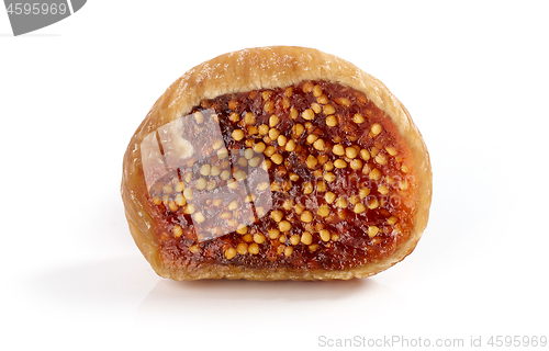 Image of dried fig macro