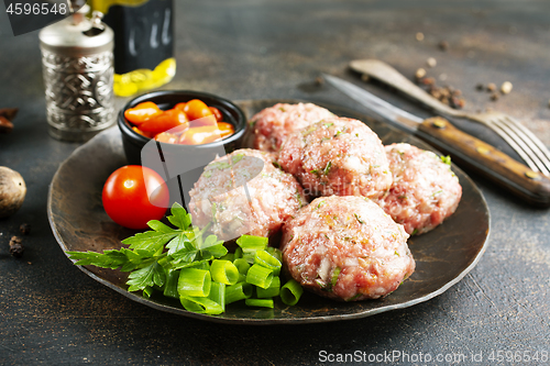 Image of raw cutlets