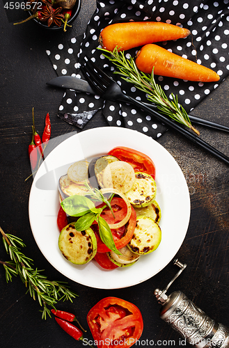 Image of baked vegetables