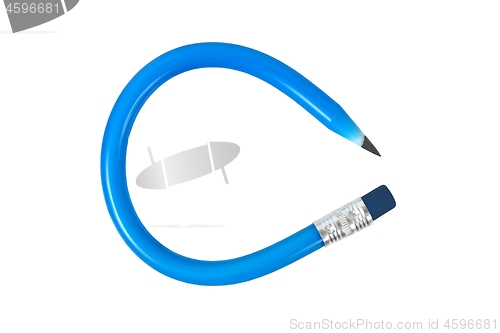 Image of Flexible pencil on white