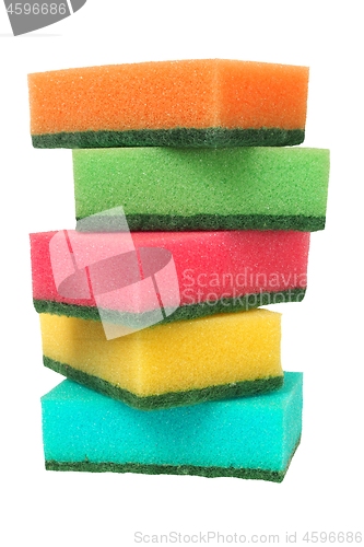 Image of Dish sponges on white