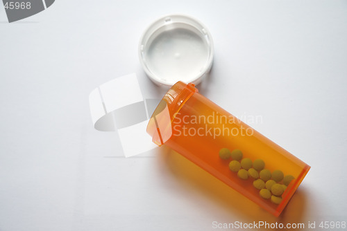 Image of Open Pill Bottle