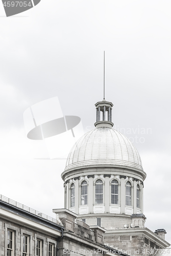 Image of Dome of Bonsecours market in Montreal