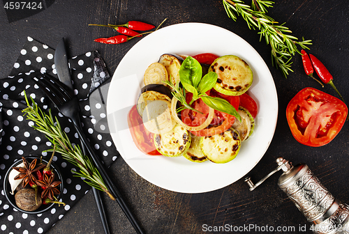 Image of baked vegetables