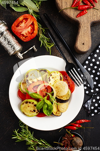 Image of baked vegetables