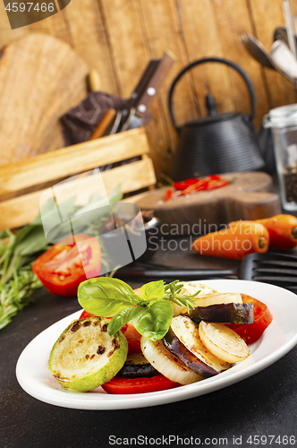 Image of baked vegetables