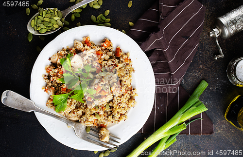 Image of qinoa porridge 