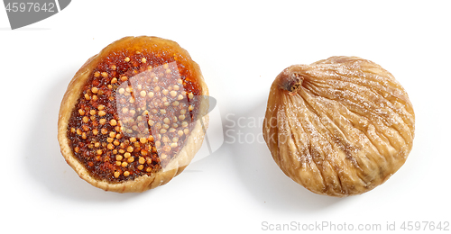 Image of dried figs macro