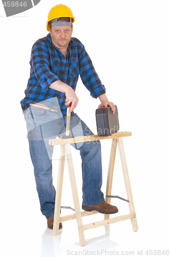 Image of Carpenter at work