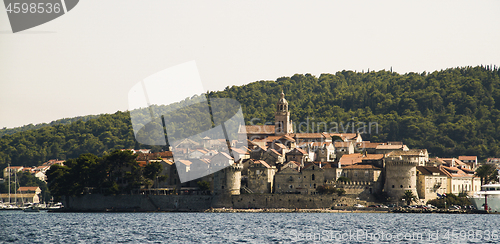 Image of Ancient Korcula town in Croatia