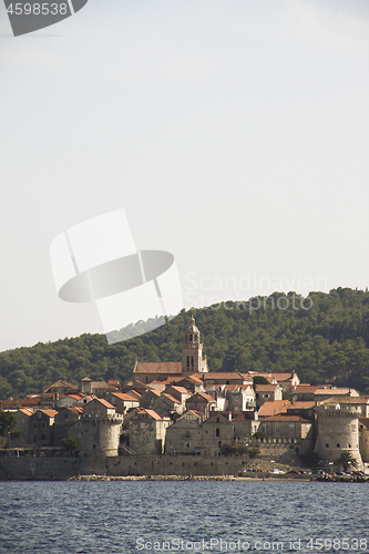 Image of Ancient Korcula town in Croatia