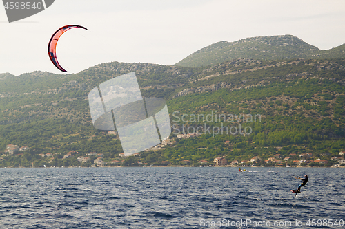 Image of Kite surfing near Korcula