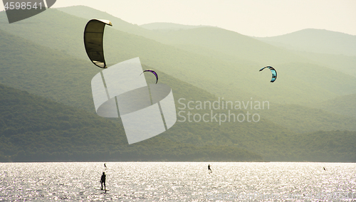 Image of Kite surfing near Korcula