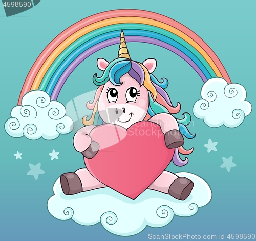 Image of Valentine unicorn theme image 5