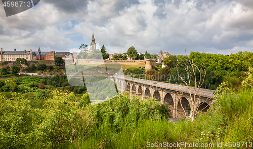 Image of View of Dinan and the viaduct