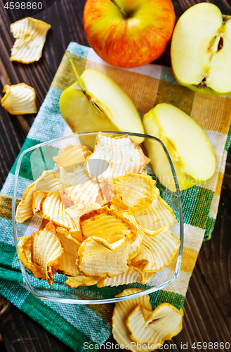 Image of apple chips