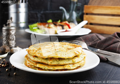 Image of vagetable pancakes