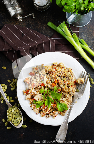 Image of qinoa porridge 