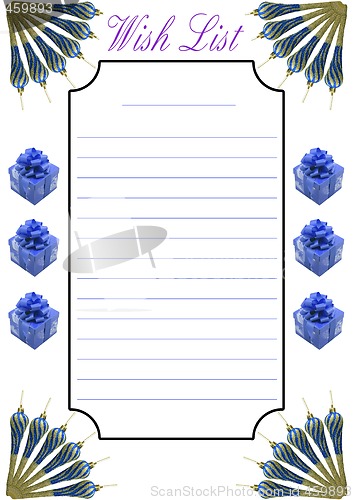 Image of Wish List - Christmas